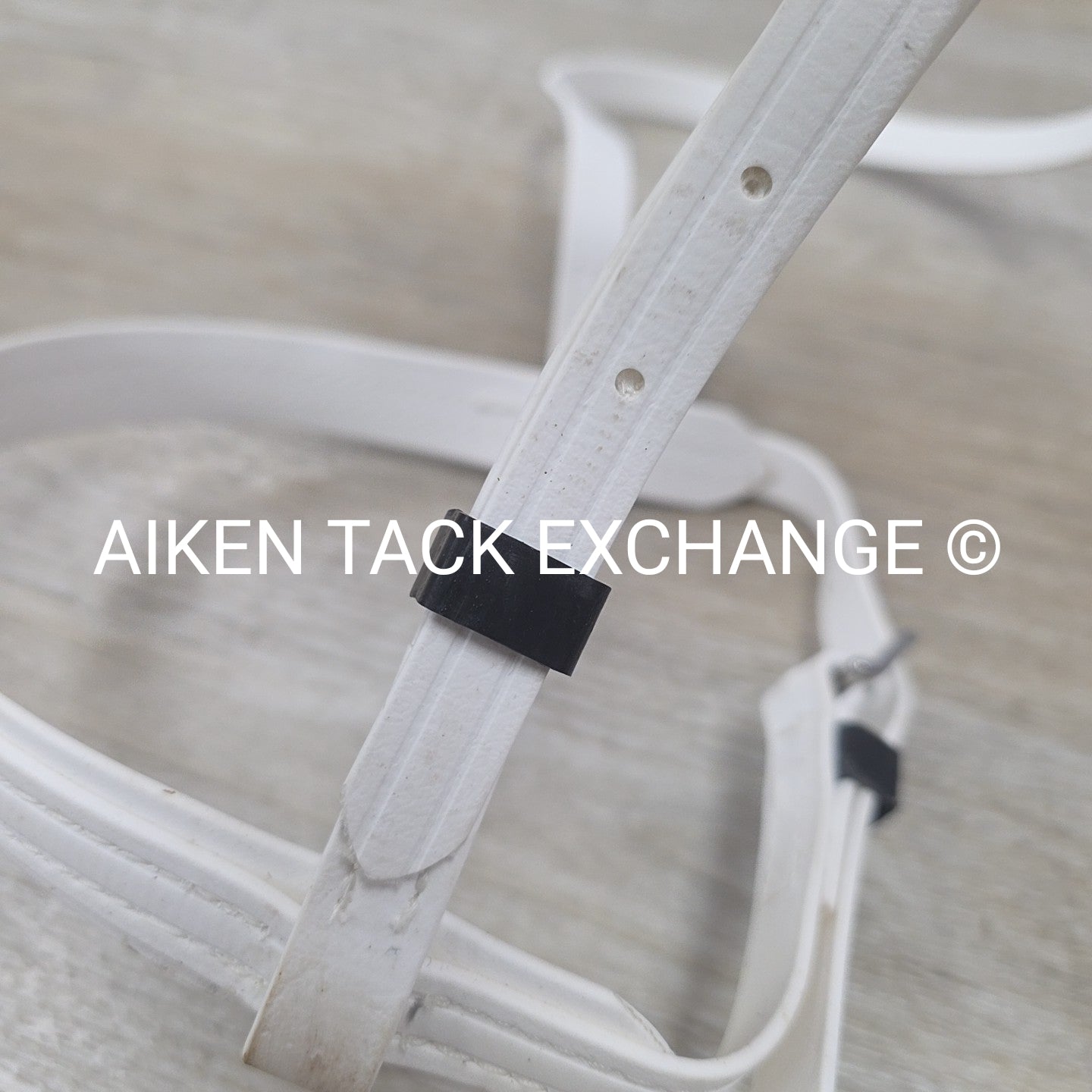 Jacks Beta Noseband, White, Size Cob / Full