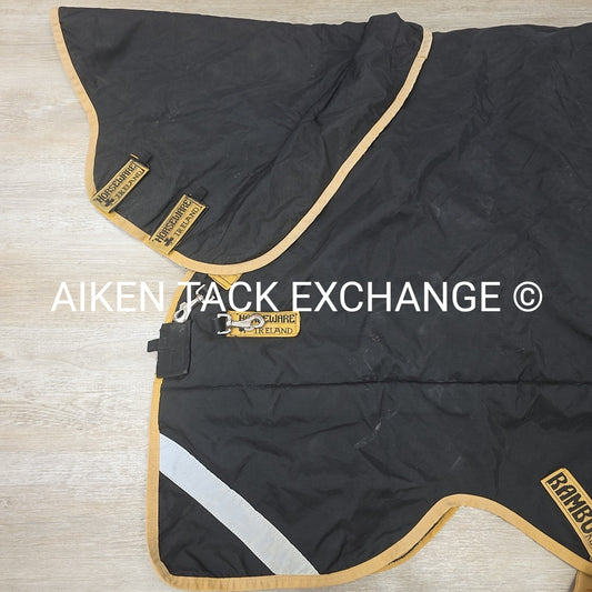 Horseware Rambo Heavy Weight Turnout Blanket with Neck Cover, 75"
