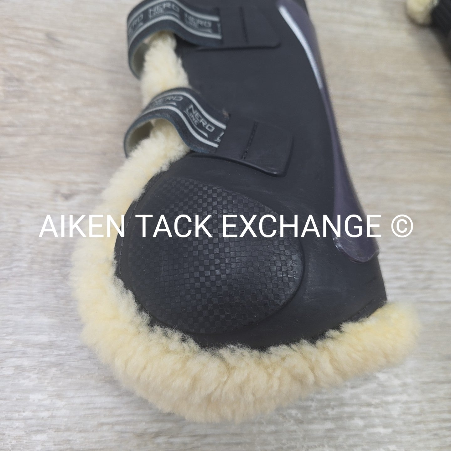 Veredus Nero Line Grand Prix Baloubet Sheepskin Tendon Boots, Size Large