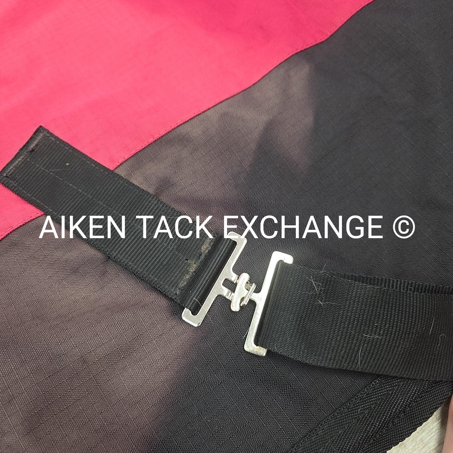 Saxon 600D Medium Turnout Blanket 78" (lining has some rips/tears)