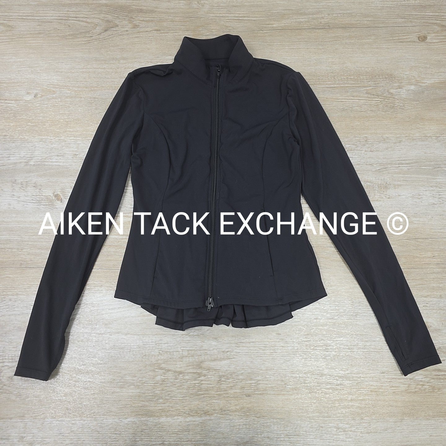 Halara DayStretch Ruffle Hem Slim Jacket, Size Medium