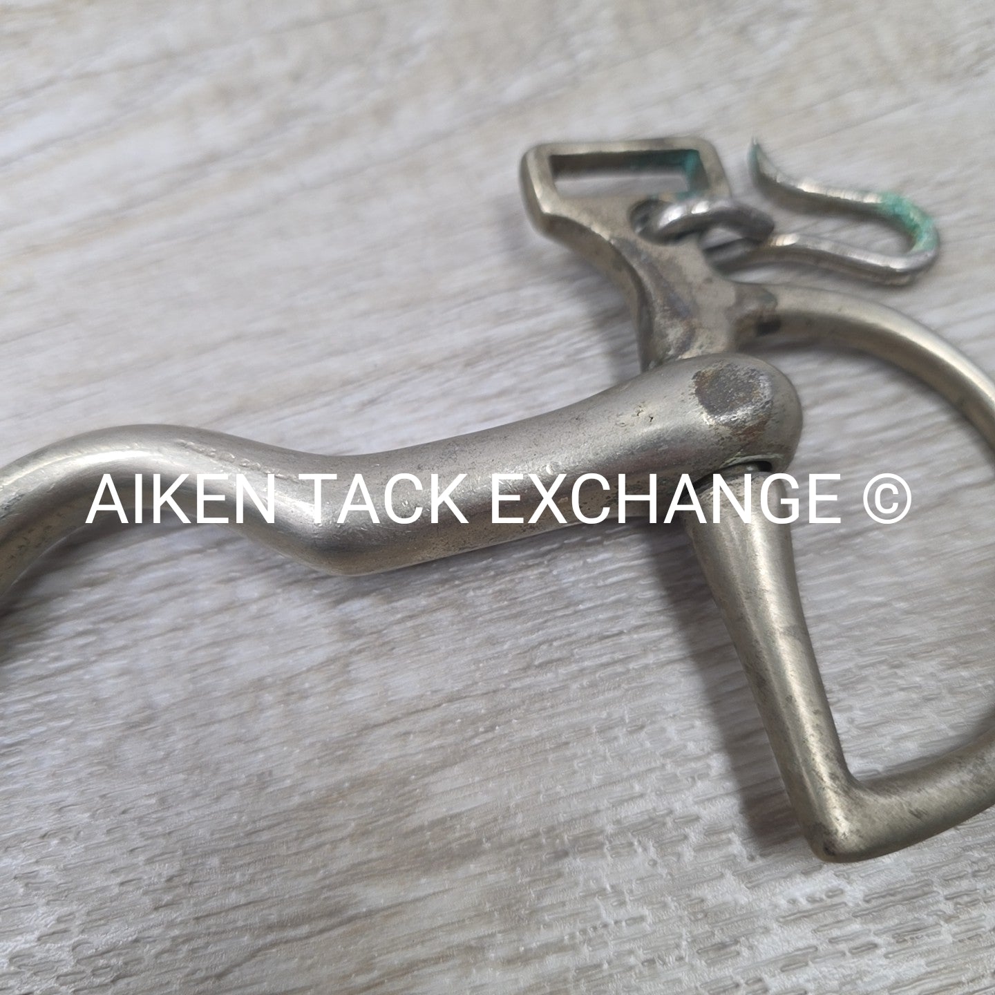 Never Rust Mullen Mouth Kimberwick Bit 5.25" (No Curb Chain)