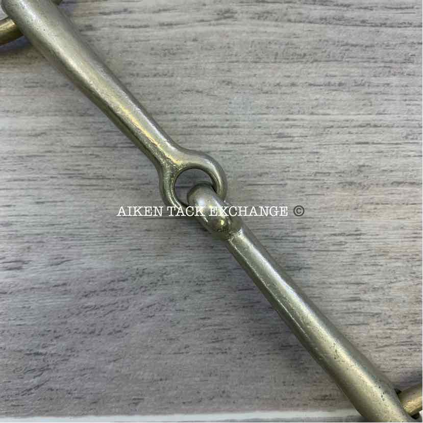 Herm Sprenger Single Joint Loose Ring Bradoon Bit 5.25"