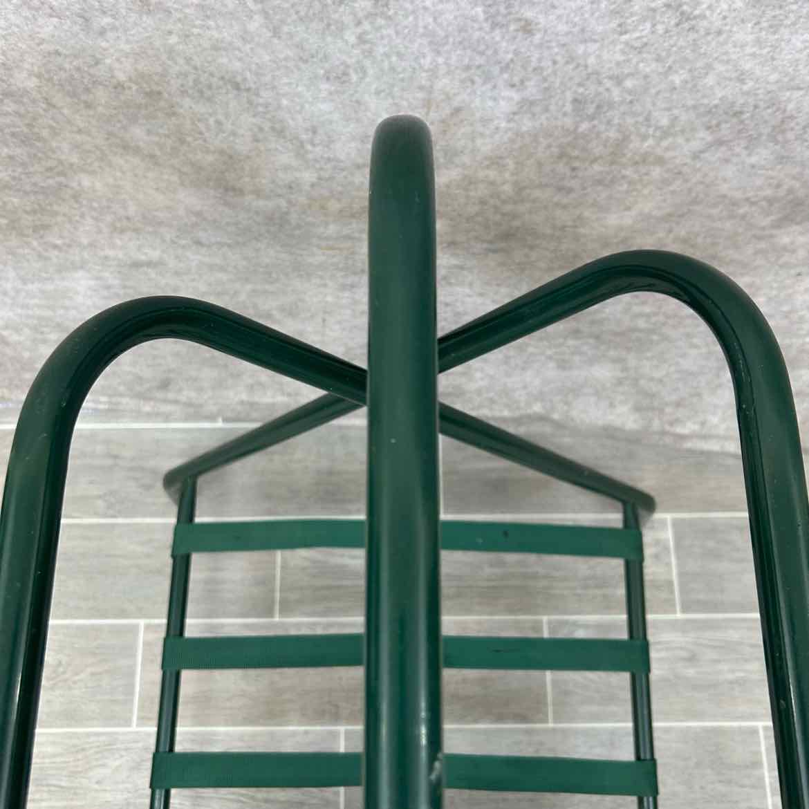 Folding Metal Saddle Rack w/ Hook
