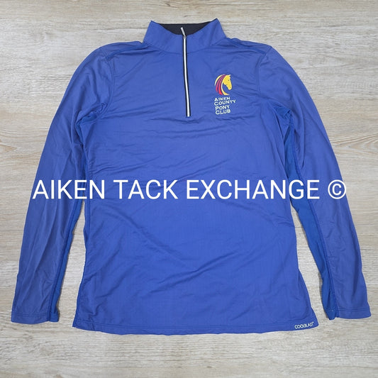 Dover Saddlery Aiken County Pony Club Long Sleeve Sun Shirt, Size Small
