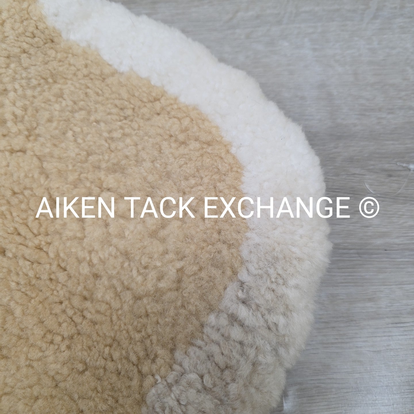 Fleeceworks Sheepskin Perfect Balance with Rolled Edge Half Pad