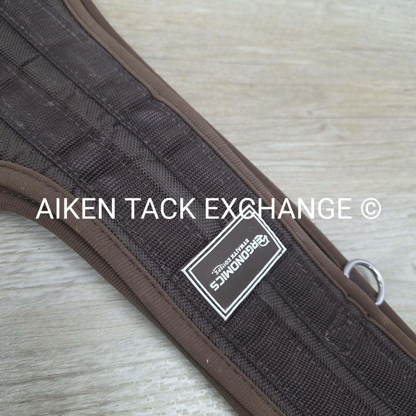 Majyk Equipe 'Tucksafe' Belly Guard Stud Guard Girth, Brown, 56"