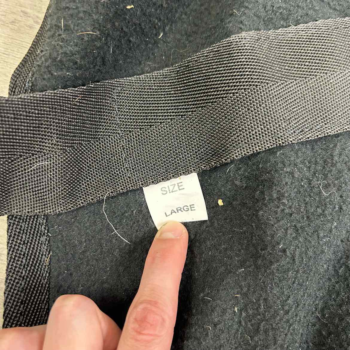 Fleece Contour High Neck Cooler, Size Large
