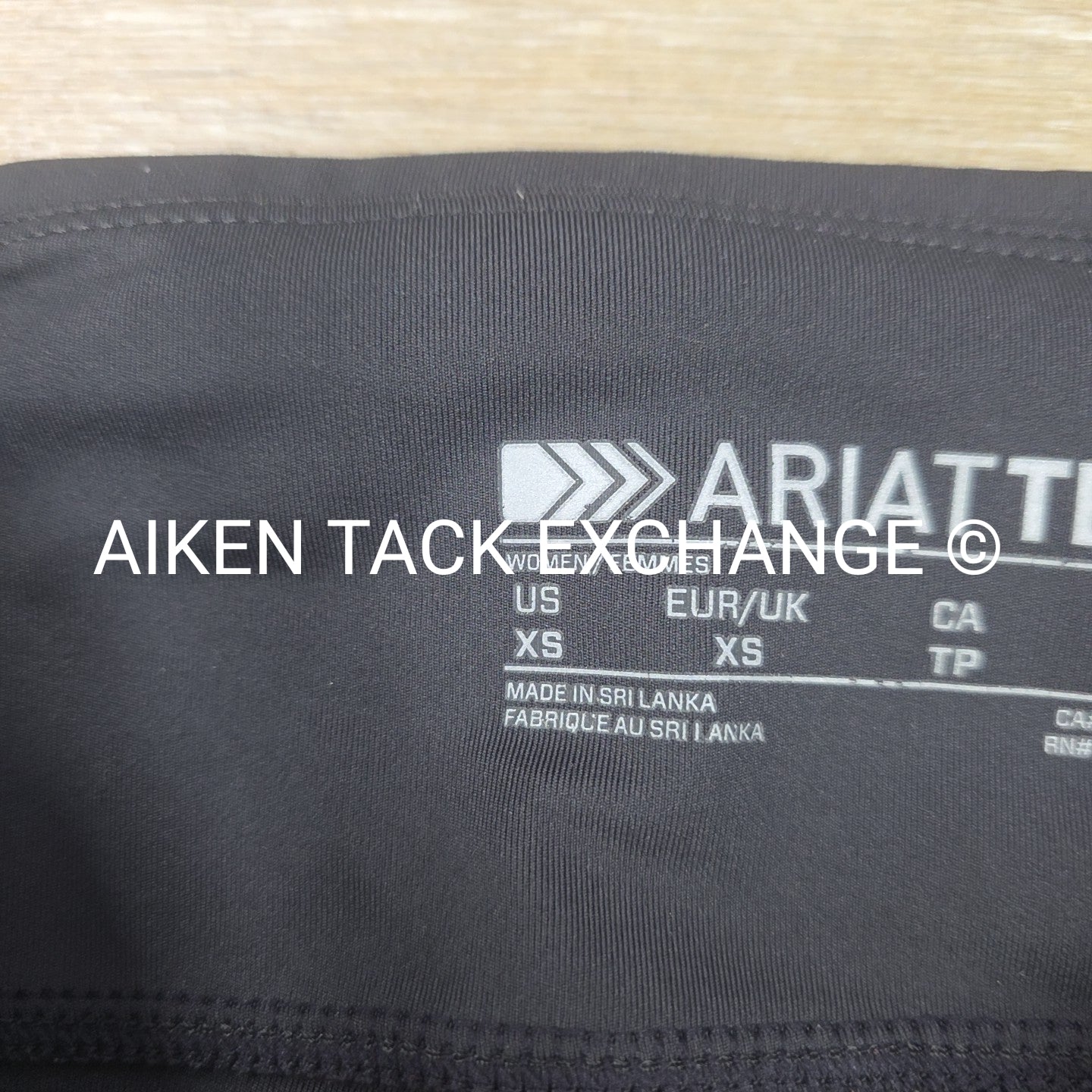 Ariat Tek Eos Silicone Grip Knee Patch Riding TIghts, Women's Small