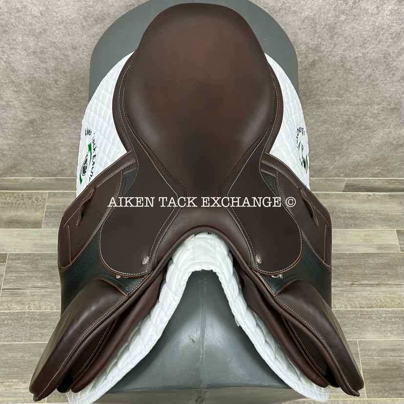 2023 Arion J2 Close Contact Jump Saddle, 18" Seat, 3 CB Flap, Medium Wide Tree, Shoulder-Free Panels, Full Buffalo Leather