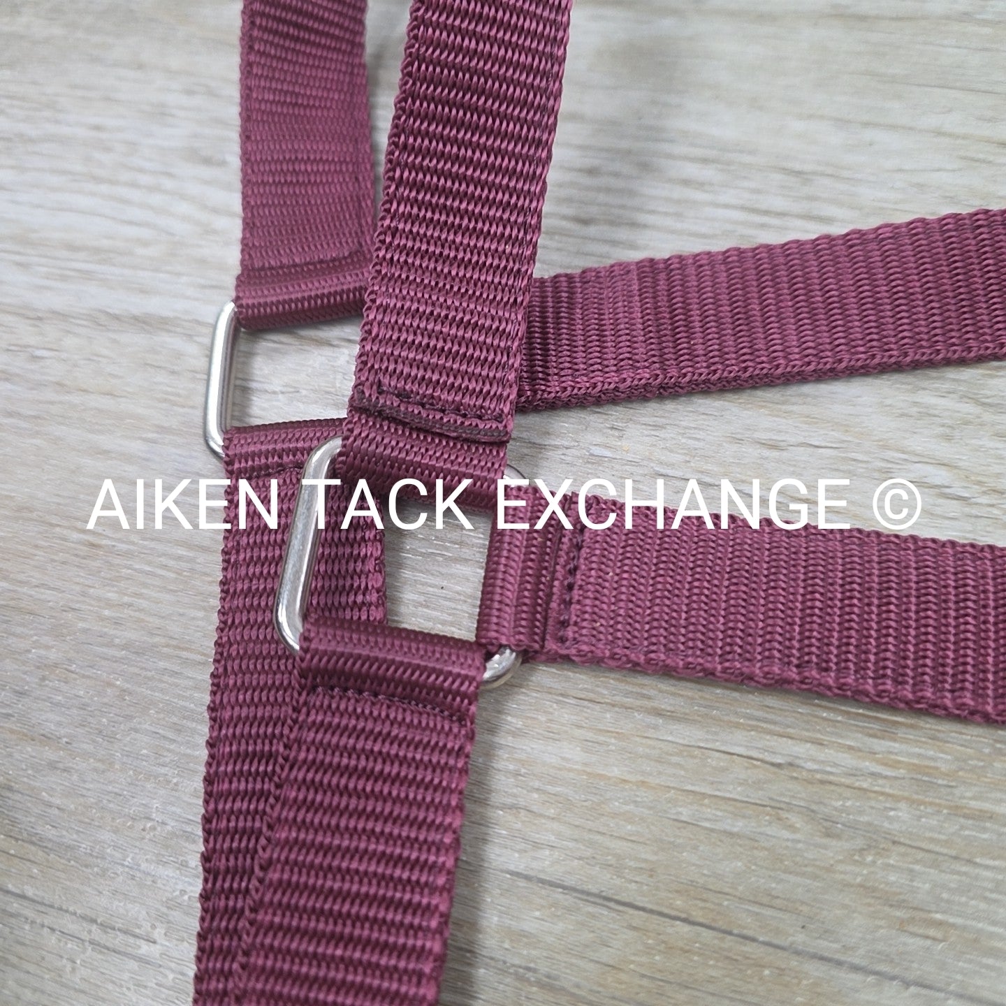 TuffRider Breakaway Nylon Halter & Lead Rope Set, Burgundy, Size Cob