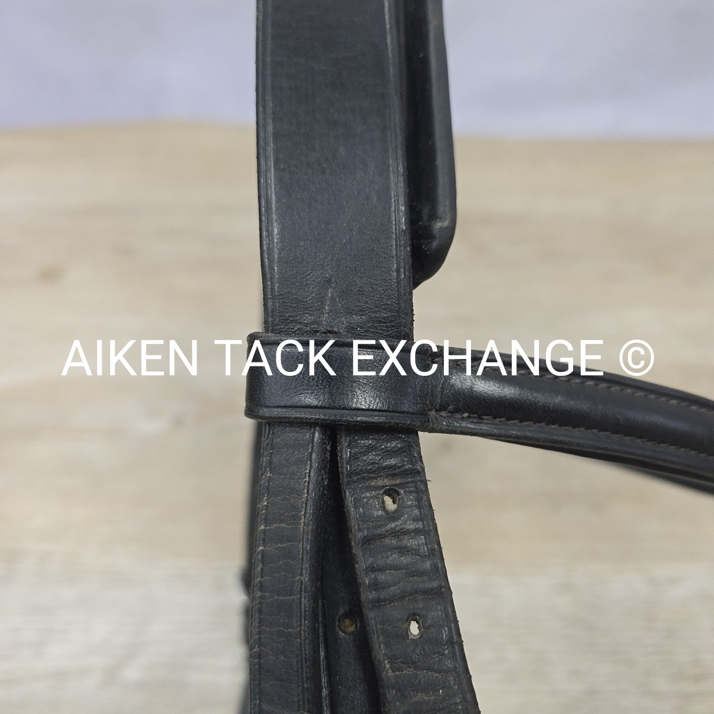 Passier & Sohn Flash Bridle with Cotton Web Reins, Black, Size Full