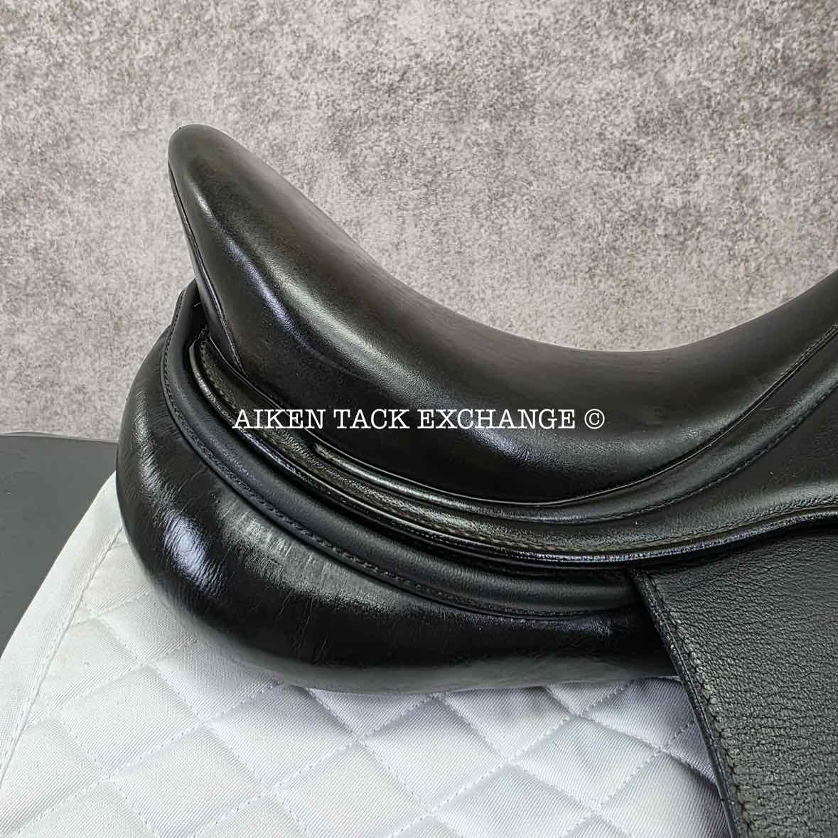 **SOLD** 2015 Prestige Lucky Idol Dressage Saddle, 16" Seat, 32 Tree - Medium, Wool Flocked Panels