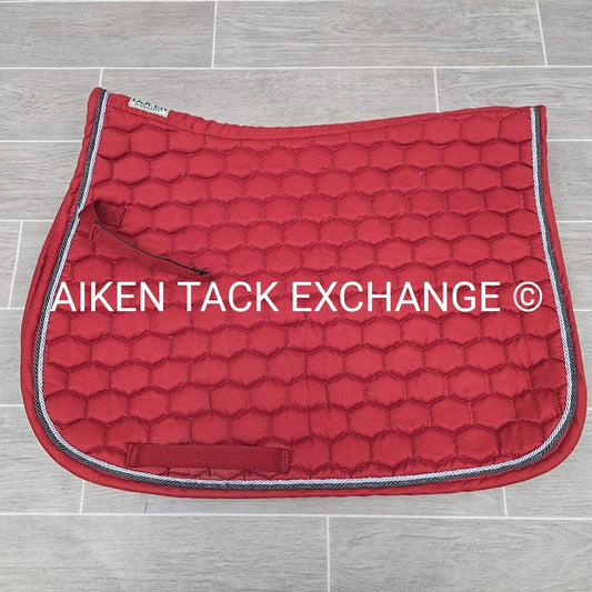 Dover Saddlery Size All Purpose Red English Saddle Pads