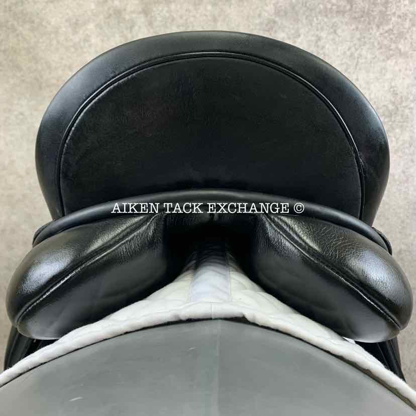2023 SDL Lemke Buffalo Deluxe Dressage Saddle, 17.5" Seat, Medium Wide / Wide Tree, Wool Flocked Panels