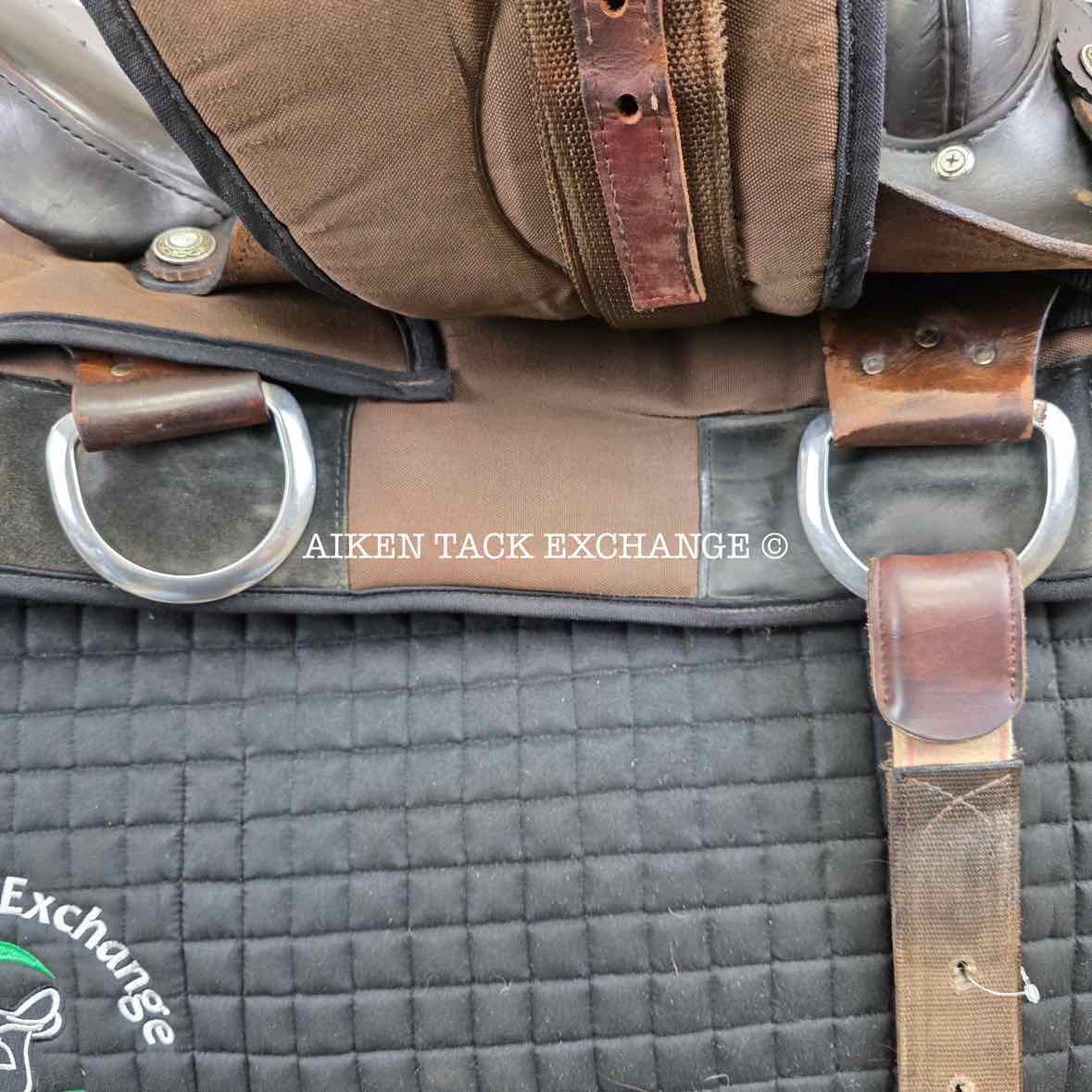 Big Horn 298 Cordura Comfort Flex Pleasure Trail Western Saddle, 17" Seat