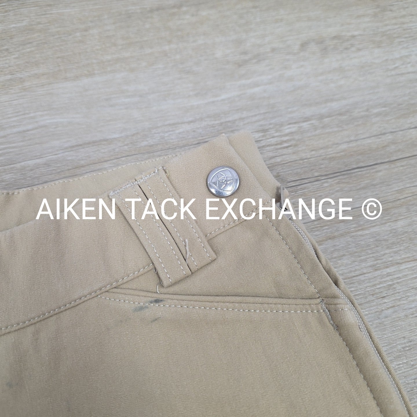Ariat Heritage Side Zip Knee Patch Breeches, Youth 14