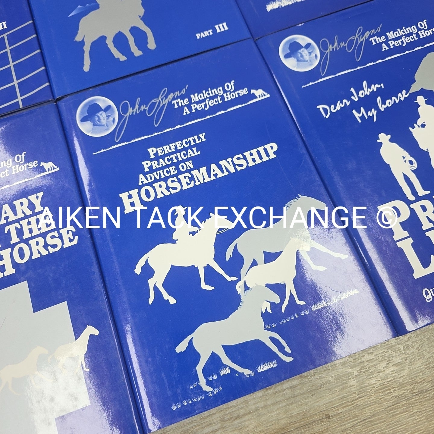 The Making Of A Perfect Horse Series by John Lyons, 8 Book Bundle