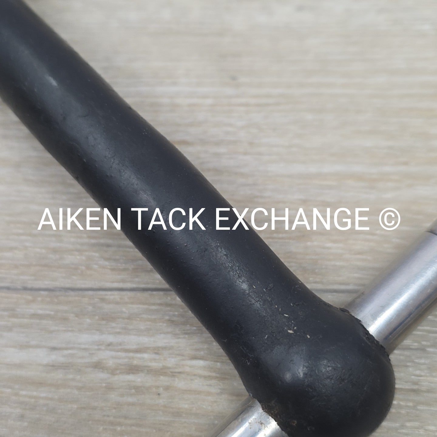 Hard Rubber Mullen Mouth D Ring Bit 5"