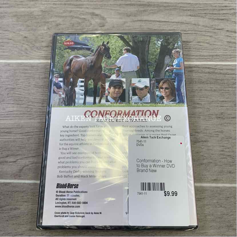 Conformation - How to Buy a Winner DVD Brand New