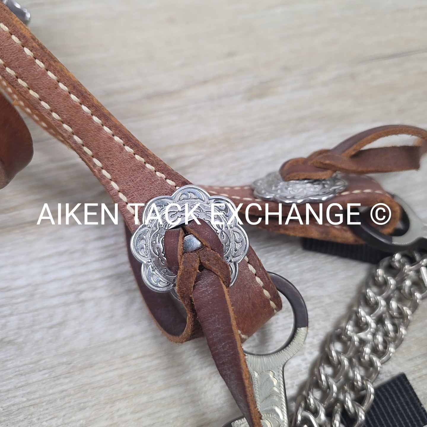 Weaver Leather Bridle with 5" Bit & Gene Lemmons Split Reins