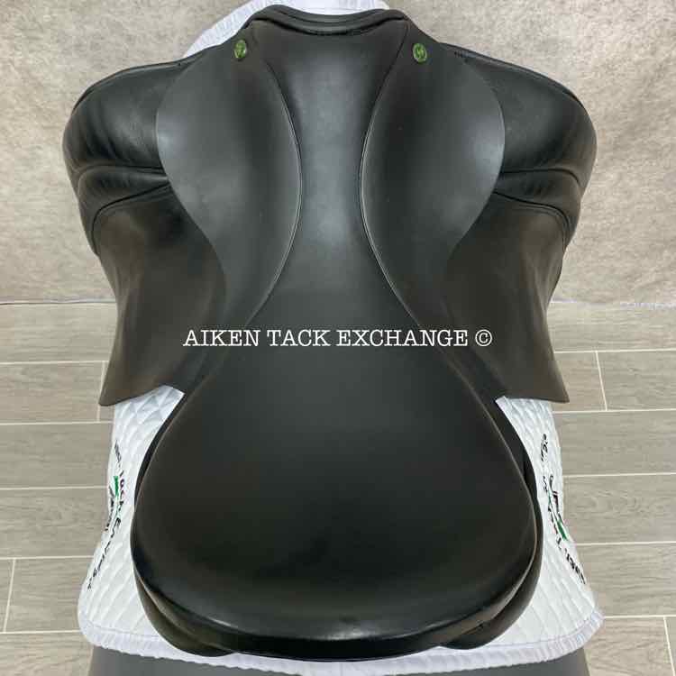 **SOLD** 2013 Hulsebos DR CC Dressage Saddle, 18" Seat, Medium Tree, Wool Flocked Panels