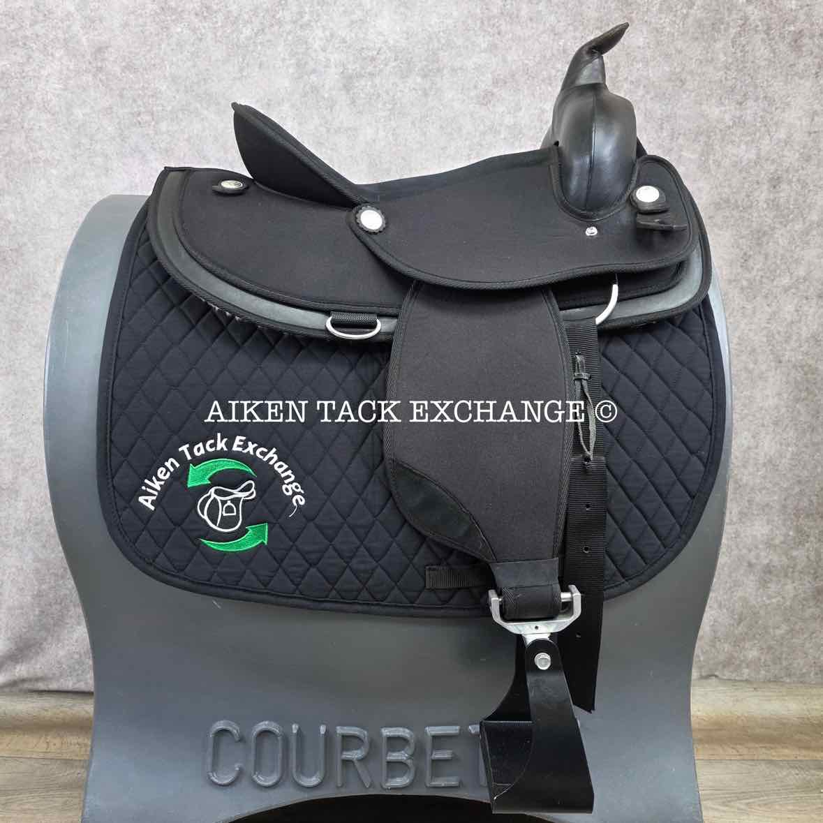 Abetta 20536-6 Gaited Comfort Trail Western Saddle, 16" Seat