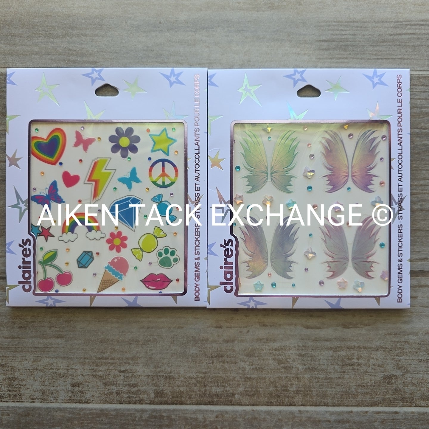 Claire's Body Gem + Sticker Sets - 2 Total