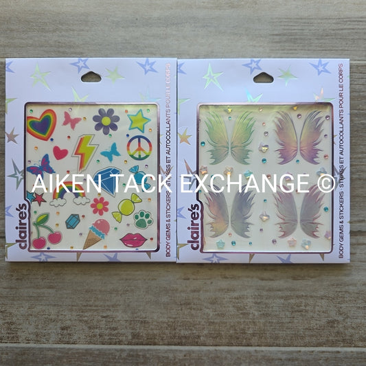 Claire's Body Gem + Sticker Sets - 2 Total