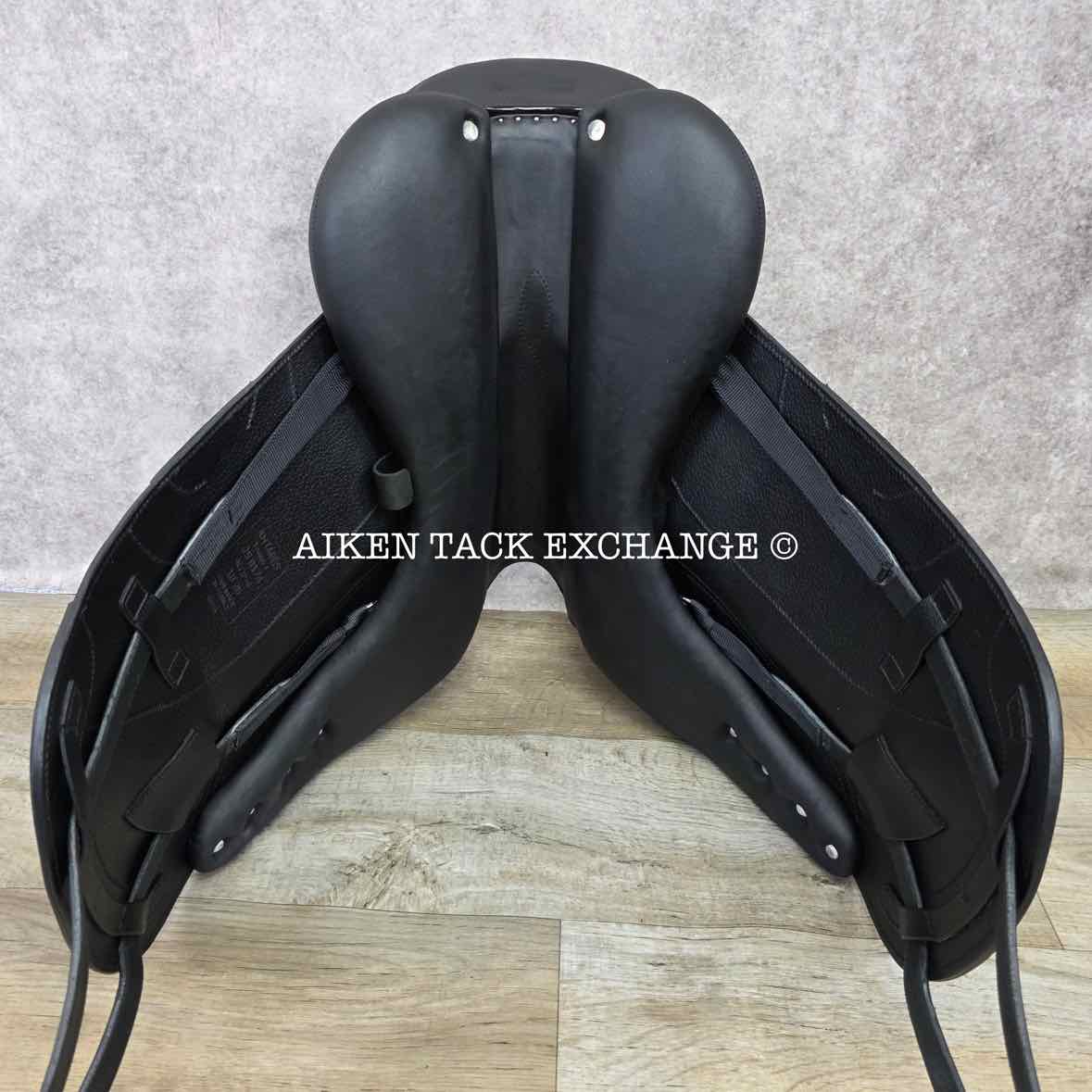 2025 Antares Tempo Monoflap Dressage Saddle, 18" Seat, 4C Flap, Medium Tree, Foam Panels, Full Buffalo Leather