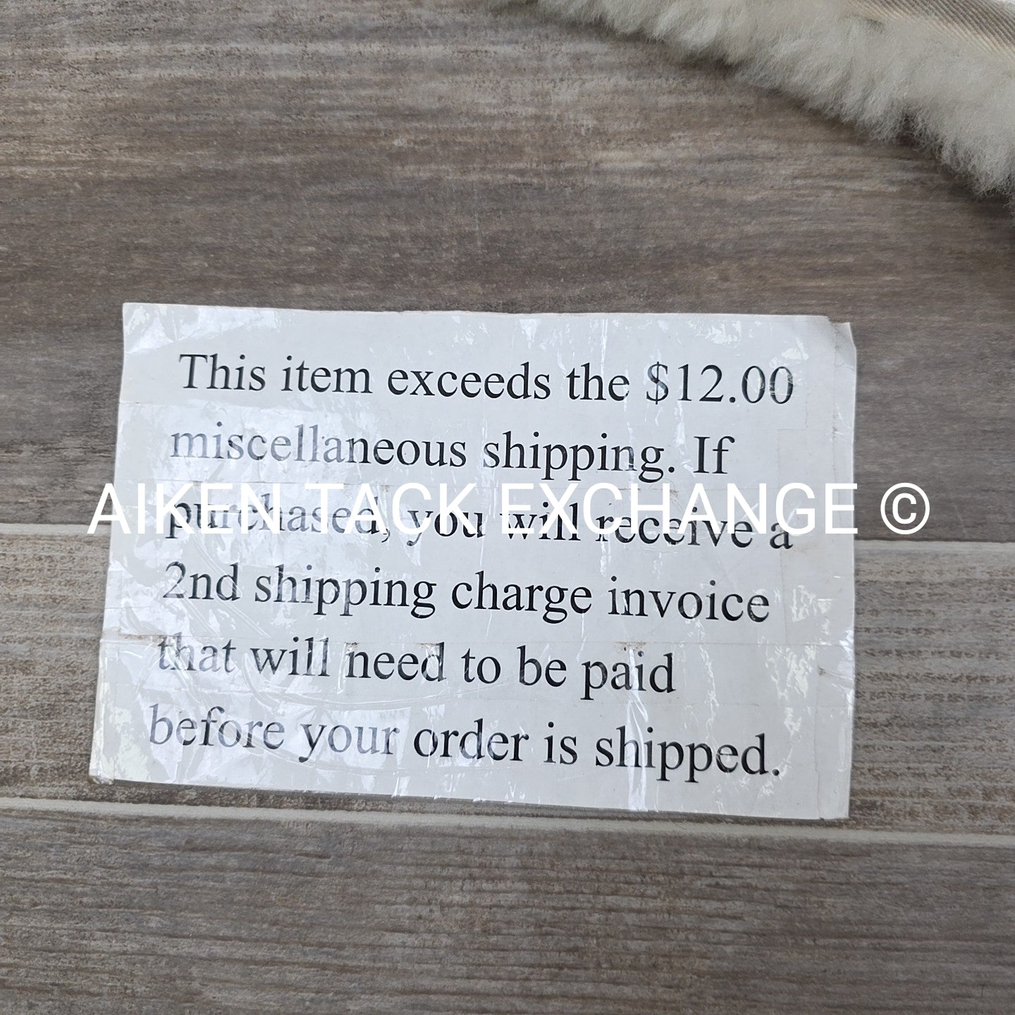 Mattes Sheepskin Correction Half Pad, Size Large