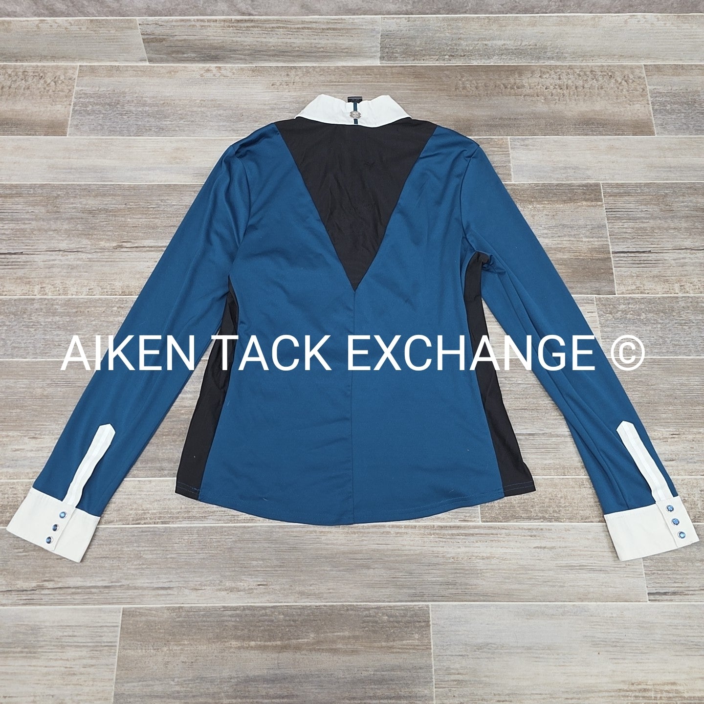 Asmar Equestrian Long Sleeve Show Shirt, Size X-Large