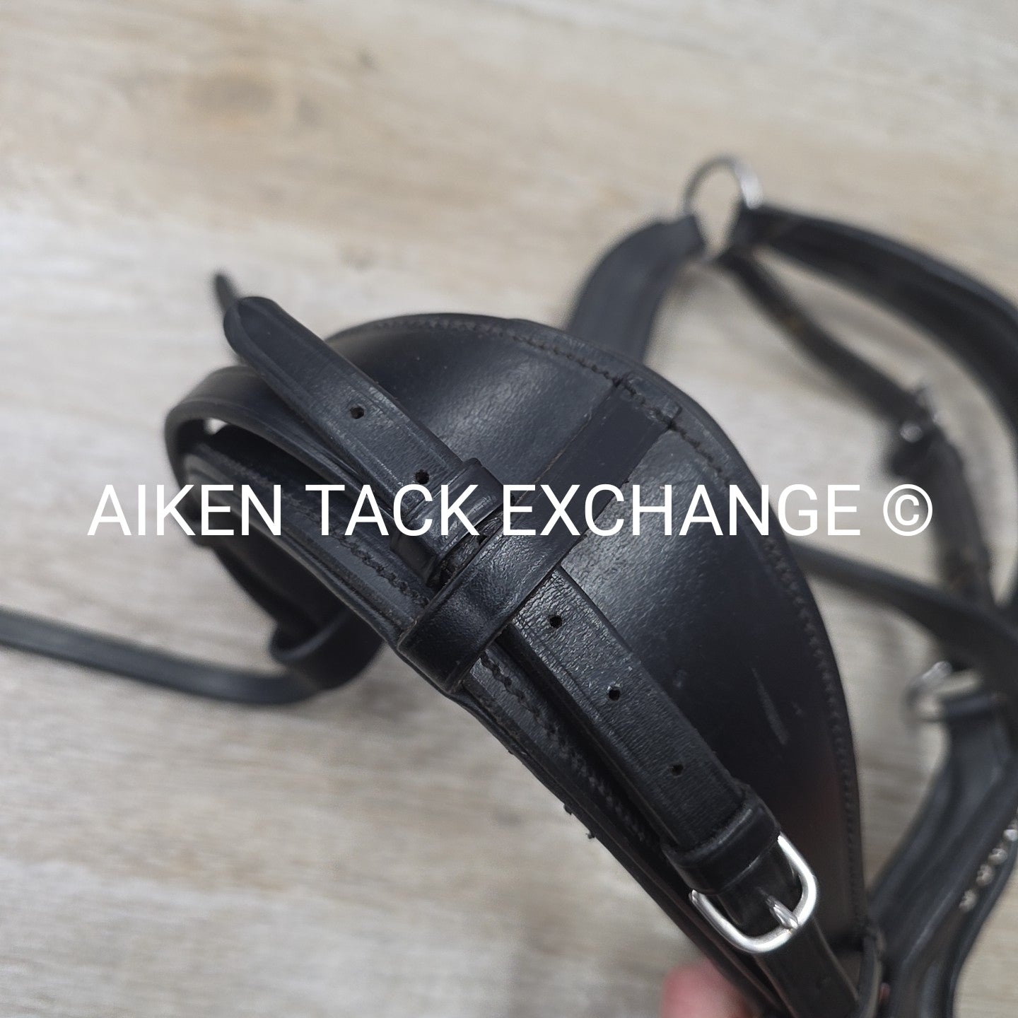 Tota Comfort System Drop Noseband Bridle, No Reins, Black, Size Full