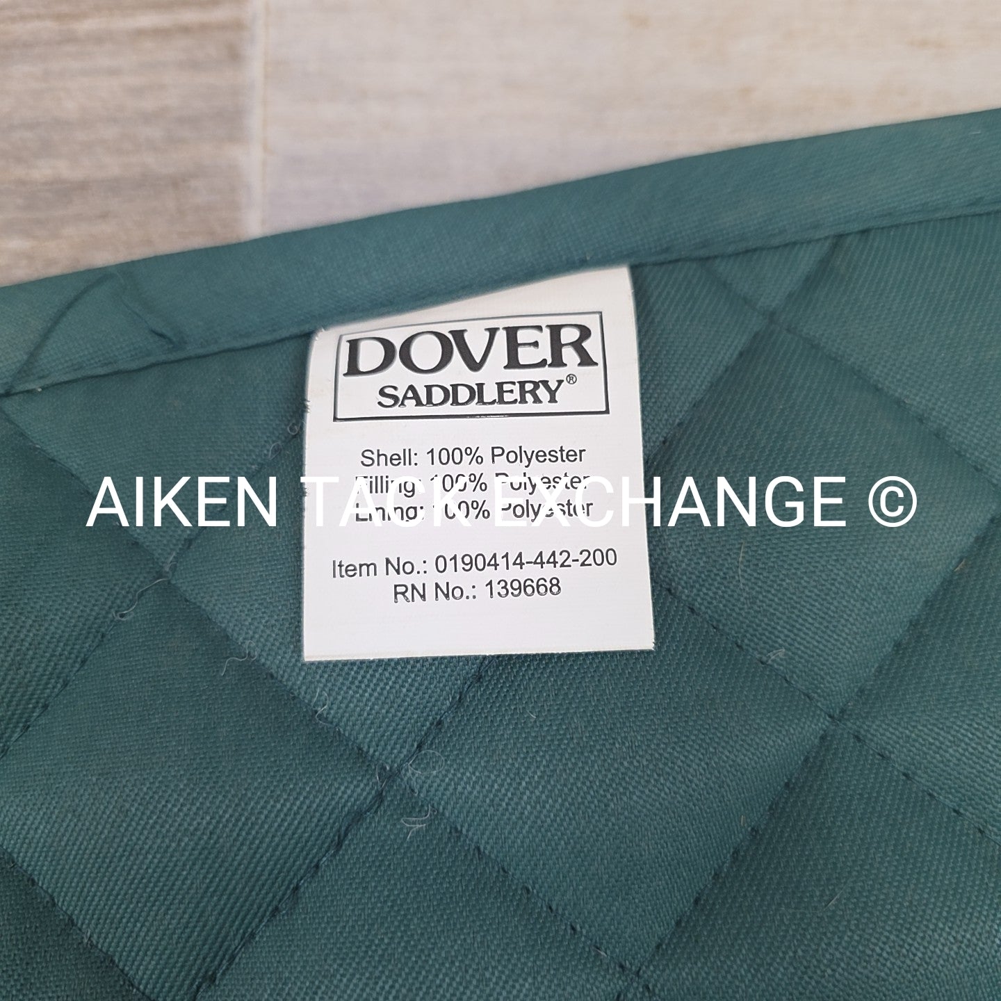 Dover Saddlery Quilted Pony Saddle Pad, Brand New