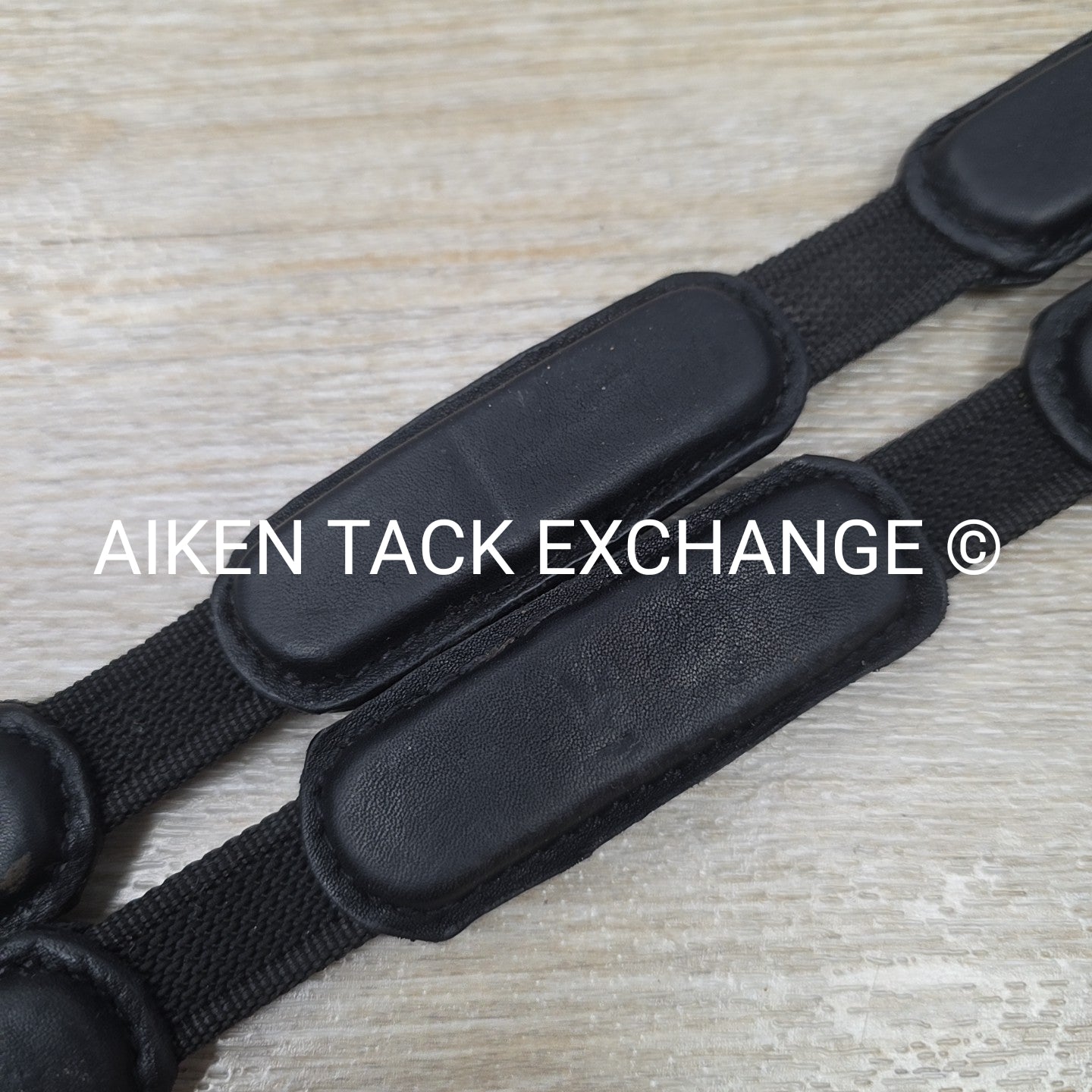Correct Connect Intermittent Padded Reins, Black, 55"