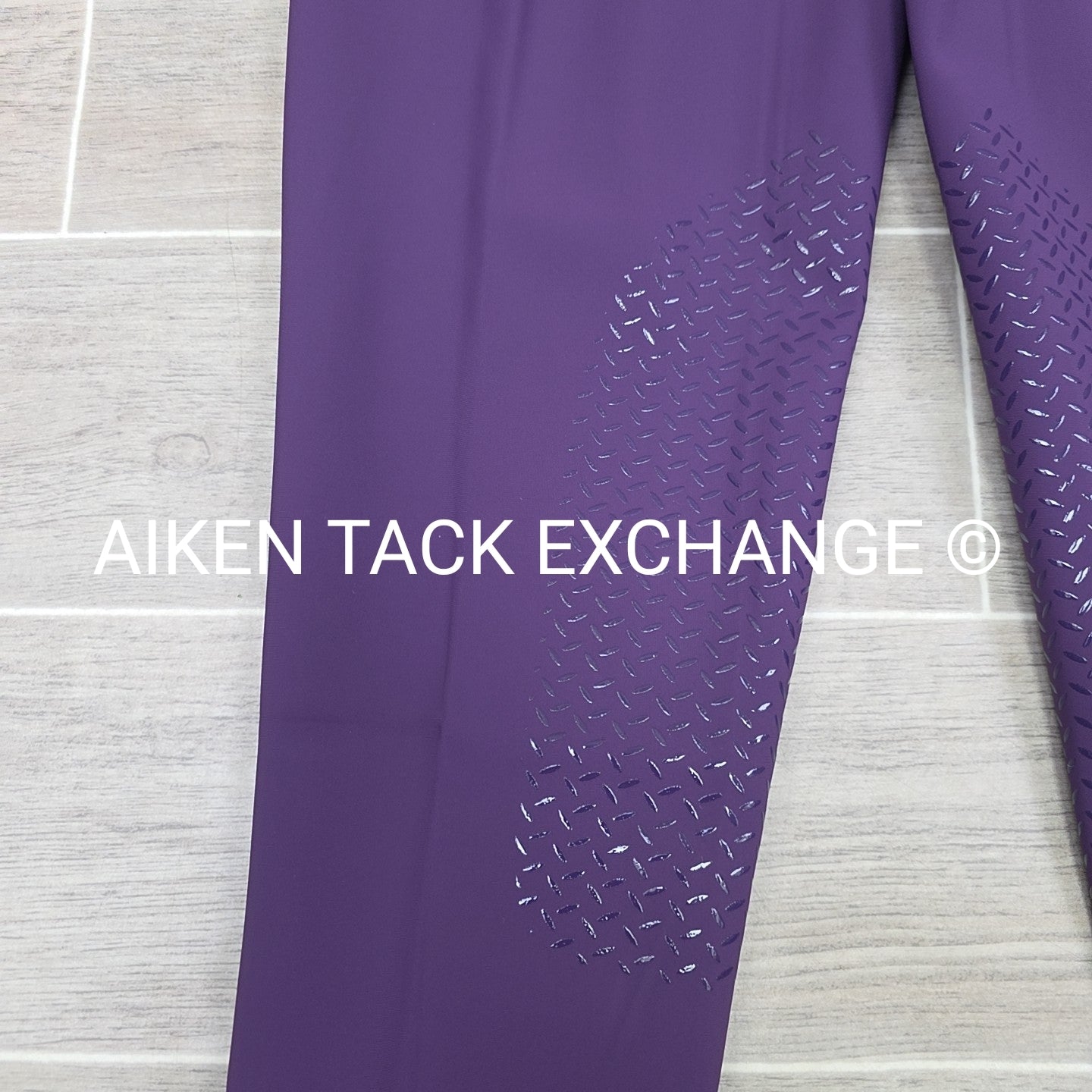 KL Select Gabrielle Knee Patch Breeches, Purple, Women's Size 30R