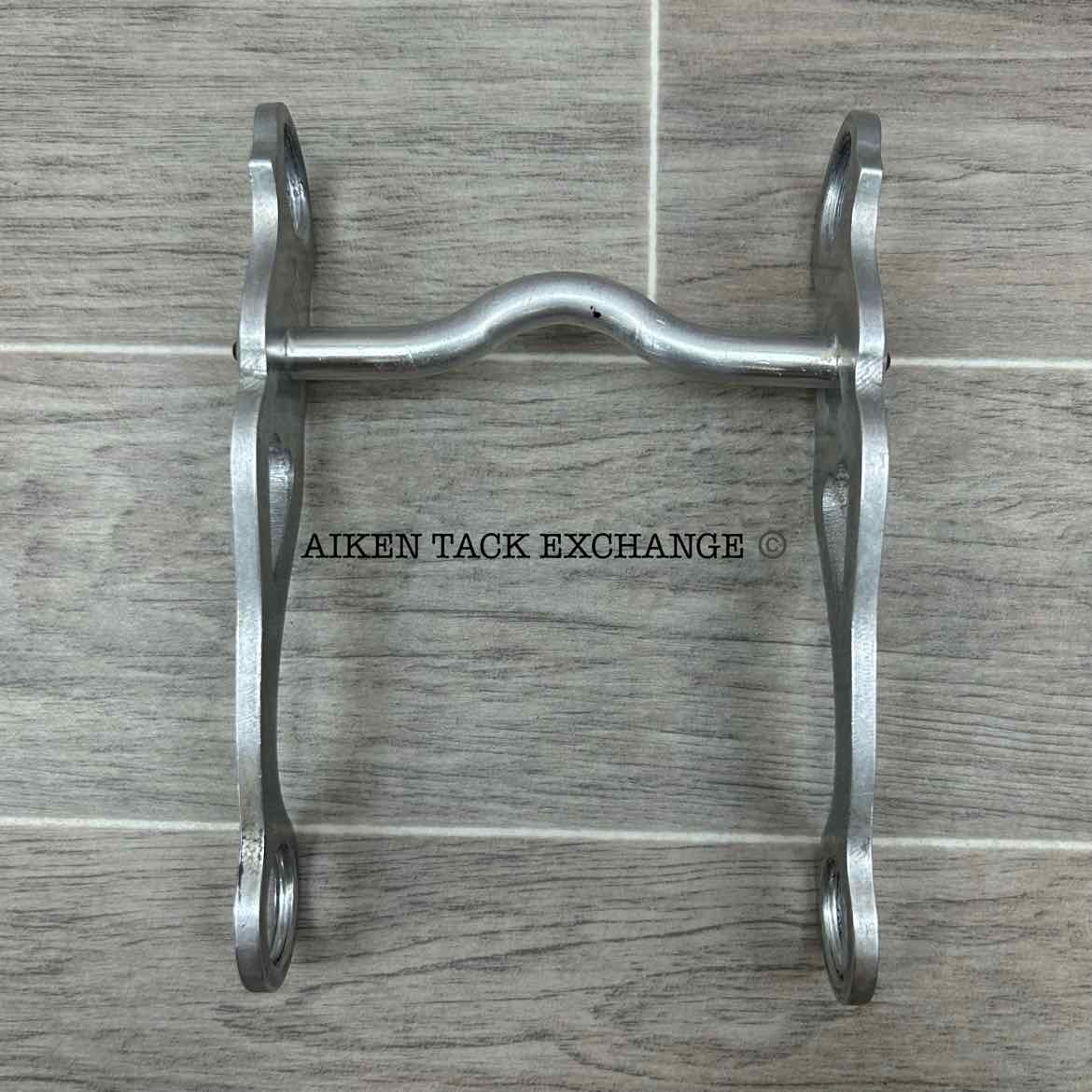 Aluminum Mullen Mouth Western Bit 5'