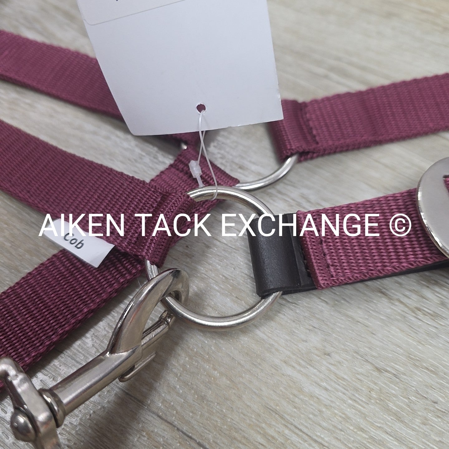 TuffRider Breakaway Nylon Halter & Lead Rope Set, Burgundy, Size Cob