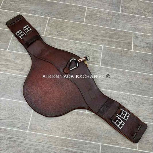 CWD Belly Guard Stud Girth, Brown, 28"