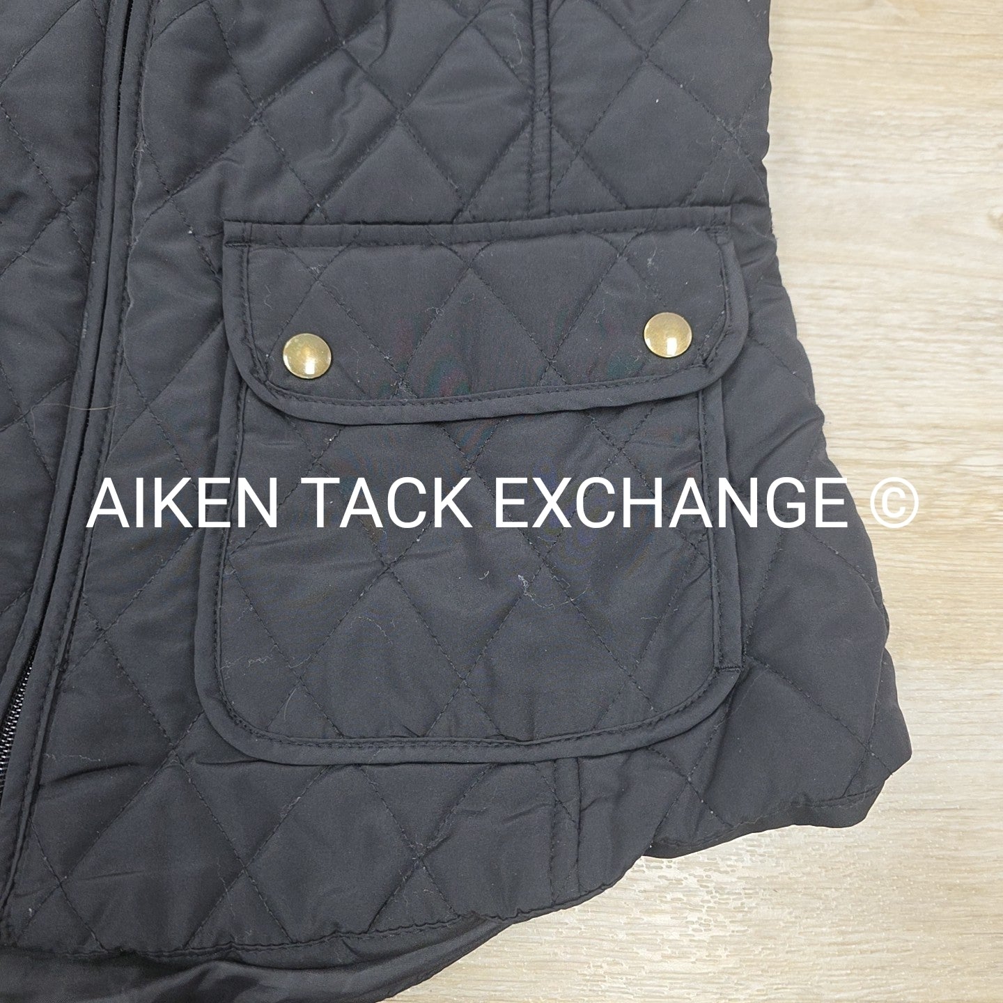 Craft & Borrow Quilted Vest, Size Medium
