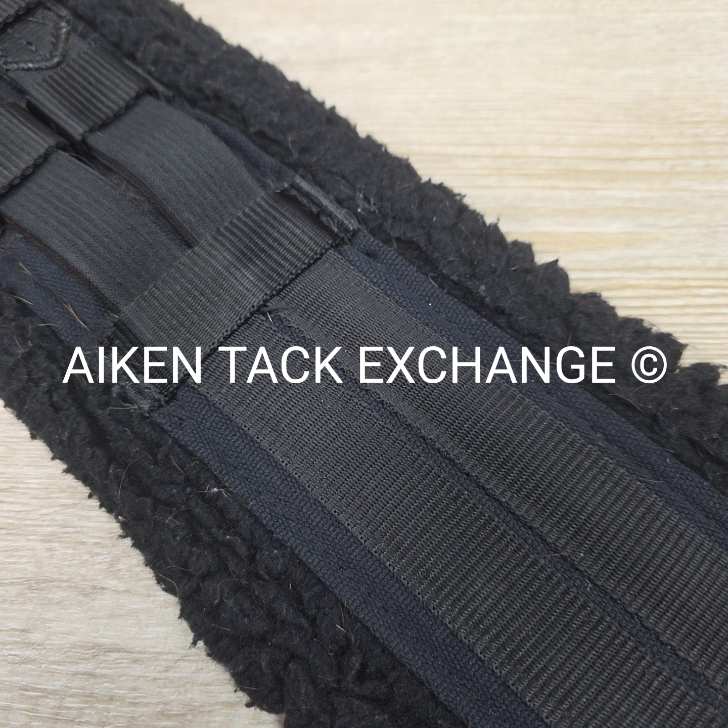 Ovation Equalizer Fleece Dressage Girth, Black, 30"