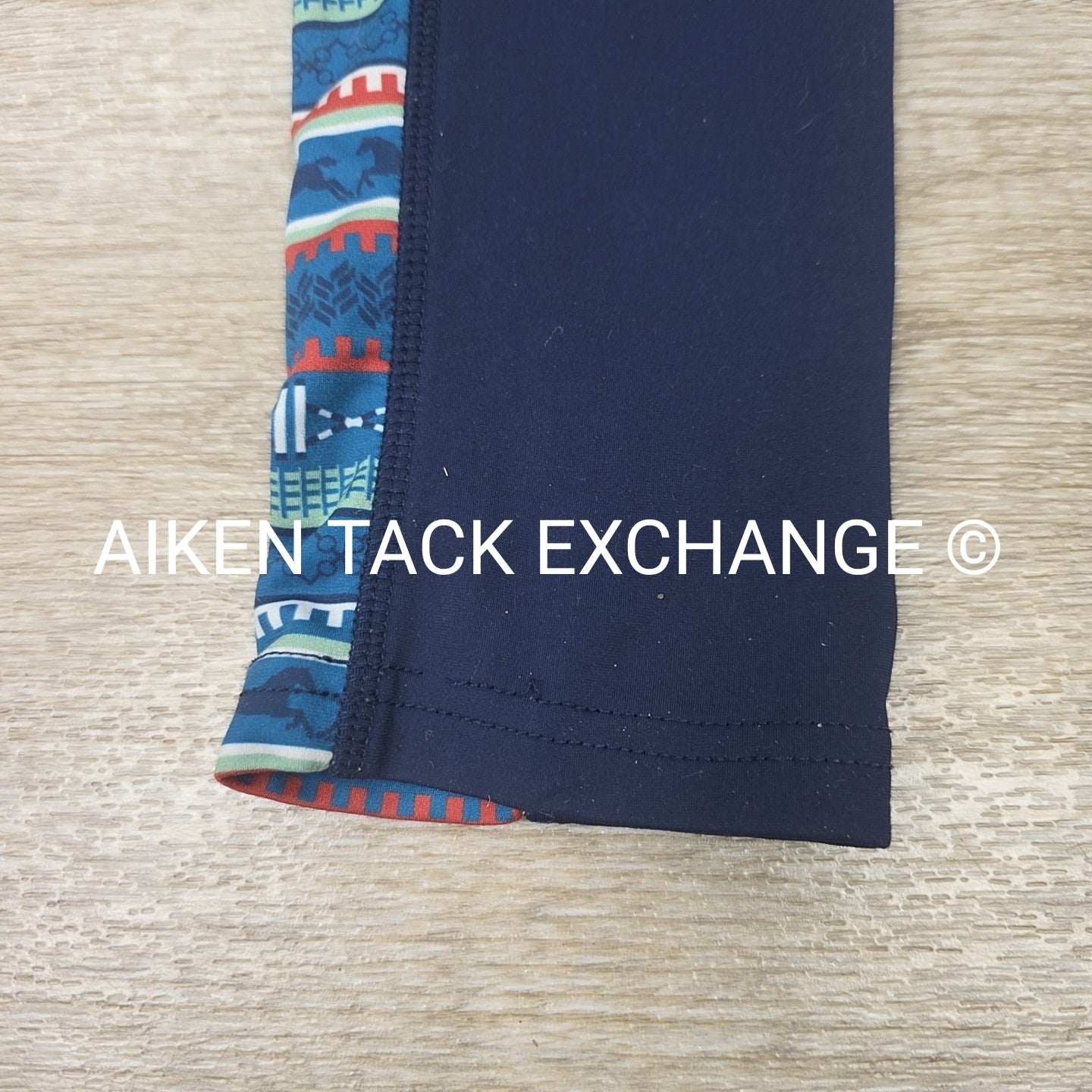 Kerrits Fleece Lite Silicone Grip Knee Patch Tights, Size Medium