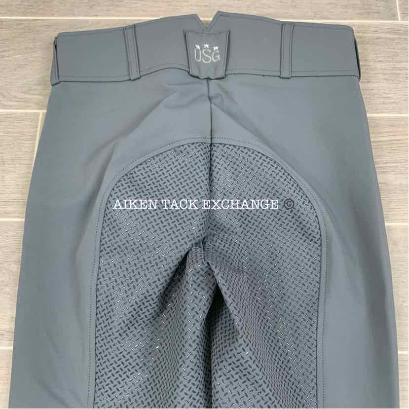 KL Select USG "Liv" Silicone Full Seat Breeches, Size 24
