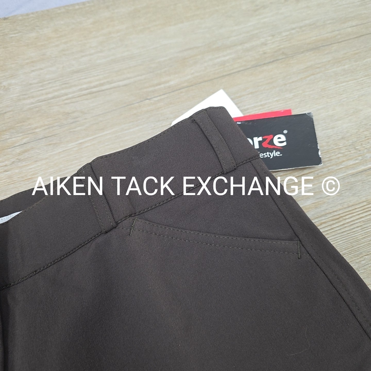 Horze Grand Prix Full Leather Seat Breeches, Brand New, Size XLarge