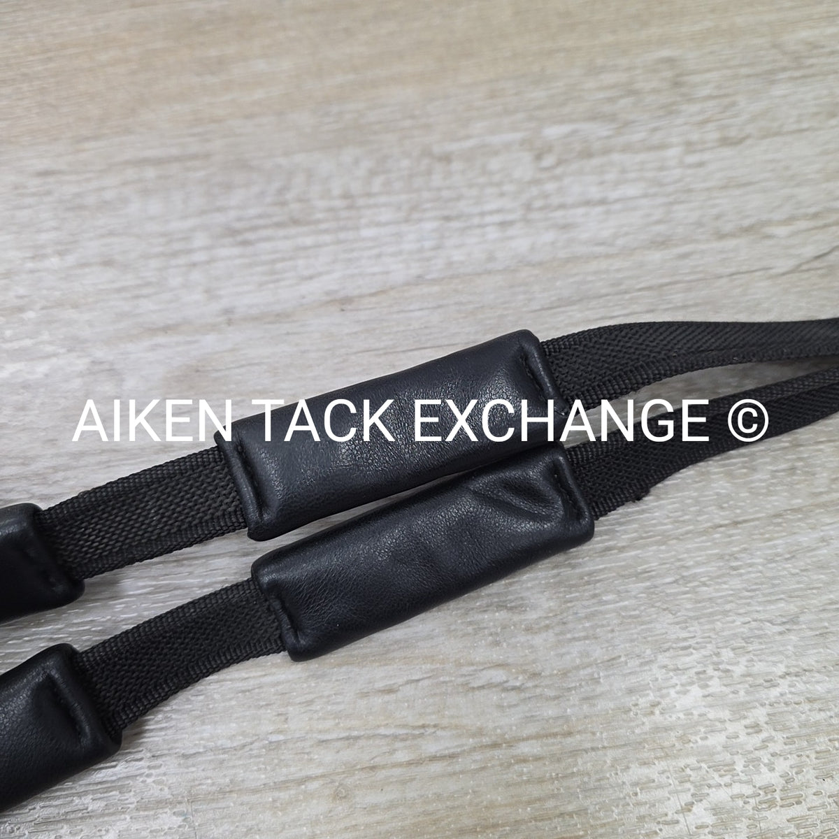 Correct Connect Reins with Intermittent Padding, Black