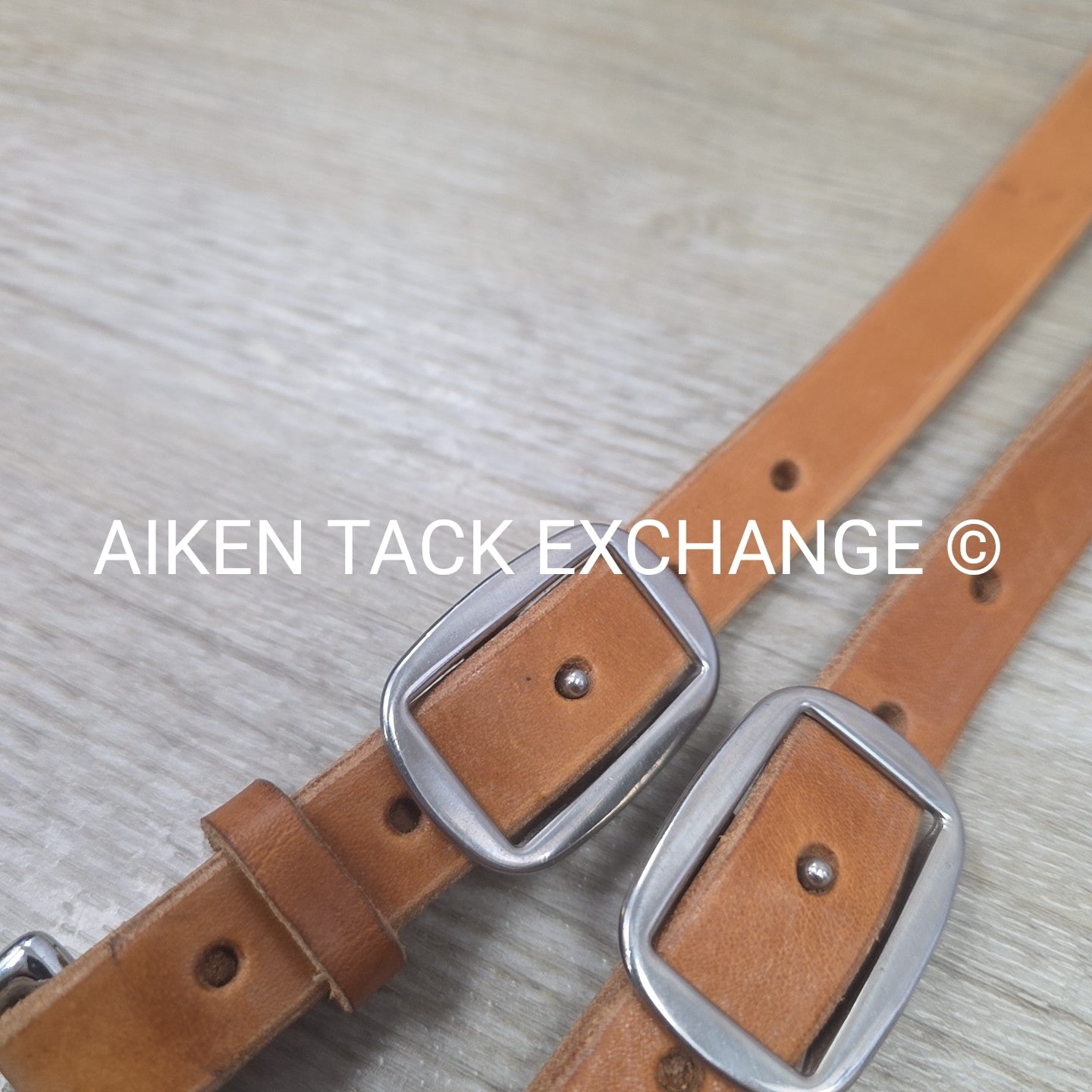 Flat Leather Reins with Snap Ends