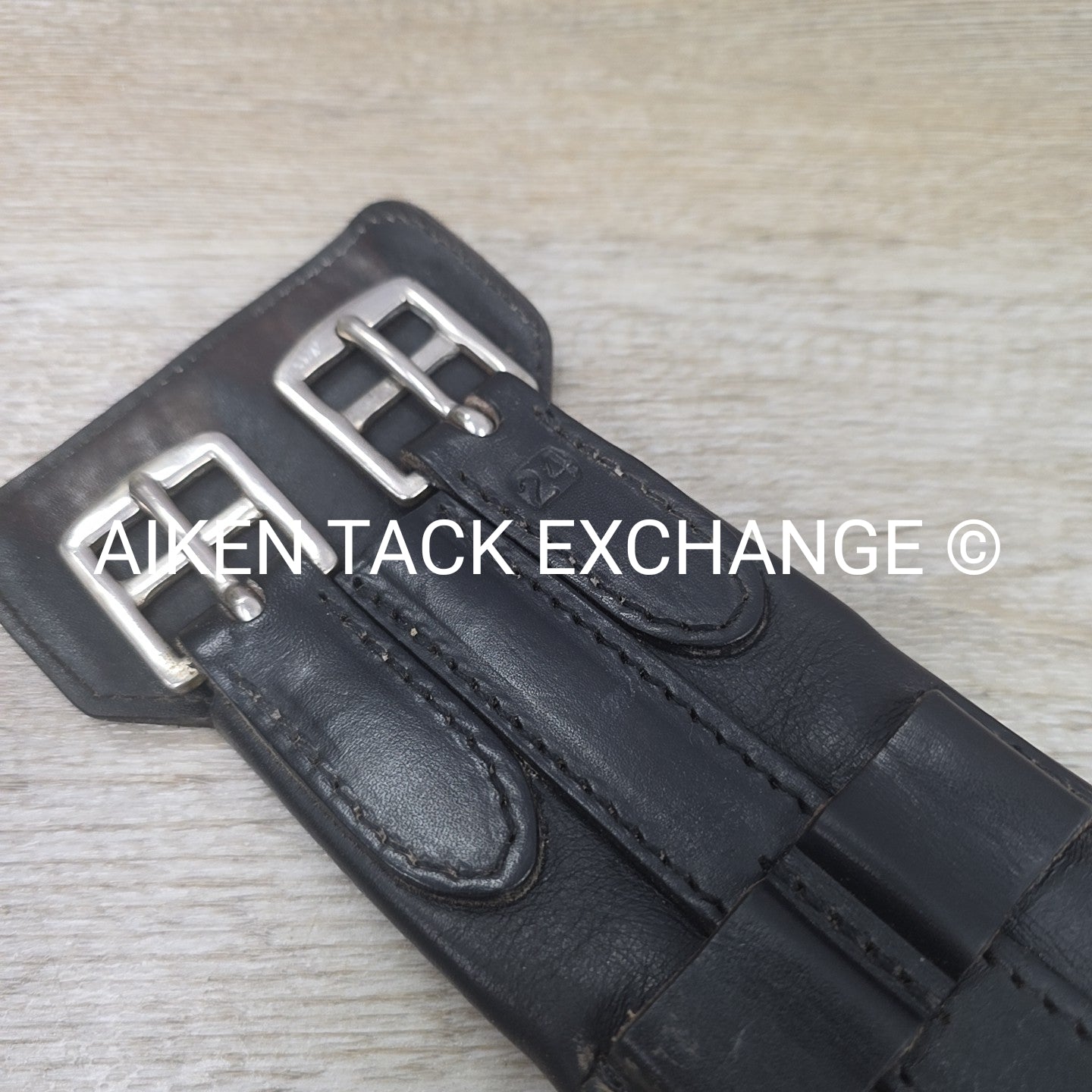 Padded Dressage Girth, Black, 24"