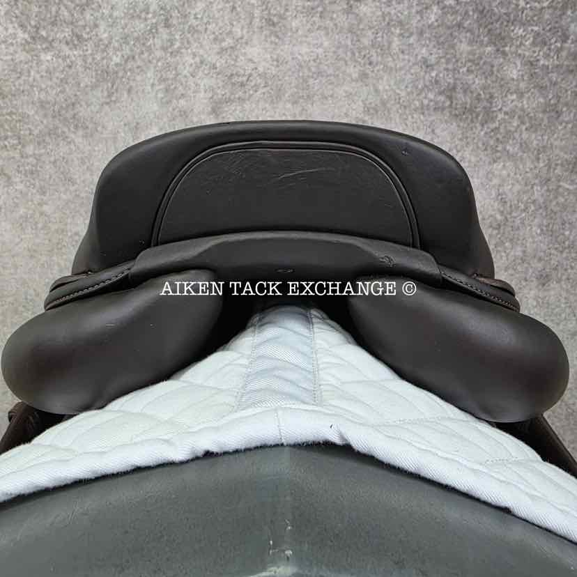 2020 CWD SE03 Close Contact Jump Saddle, 17" Seat, 2L Flap, Medium Tree, Foam Panels, Full Buffalo Leather