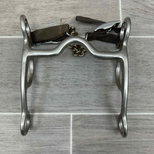 Mullen Mouth Western Curb Bit 4.75"