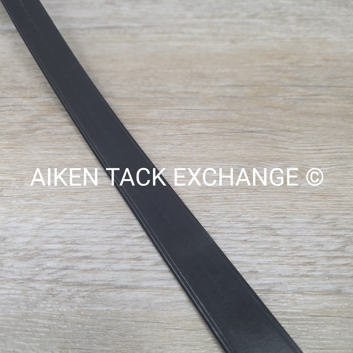 Plain Flat Running Martingale, Black, Size Full